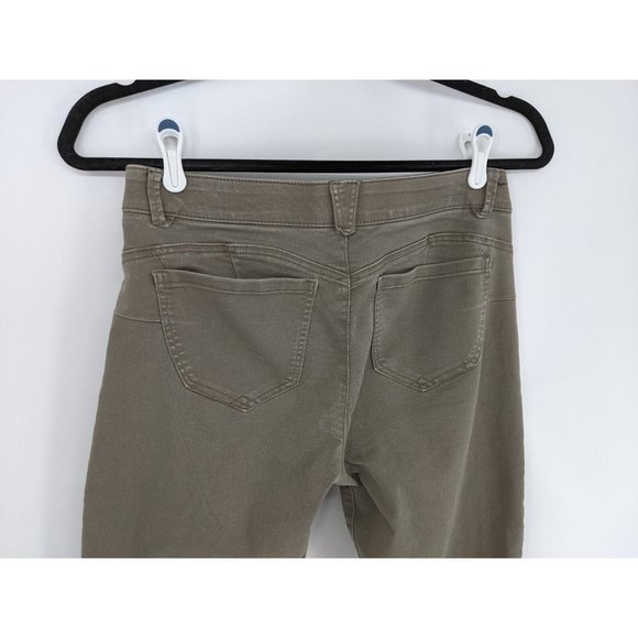 Democracy "Ab" Solution Skinny Jeans Pants Stretch Brown Sz 12 (MEAS 33 X 28) - Picture 7 of 7